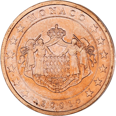 Monaco, 
            
               Rainier III, 
            
               2 Euro Cent