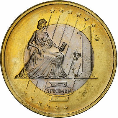 Szwecja, 
            
               1 Euro, 
            
               unofficial private coin