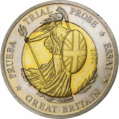 Wielka Brytania, 
            
               2 Euro, 
            
               unofficial private coin