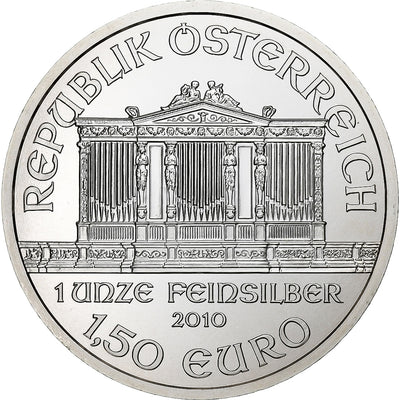 Austria, 
            
               1-1/2 Euro, 
            
               Philharmonic Orchestra