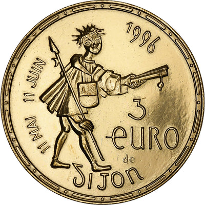 Francja, 
            
               3 Euro, 
            
               DIJON