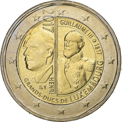 Luksemburg, 
            
               2 Euro, 
            
               2017