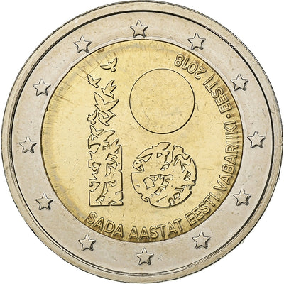 Estonia, 
            
               2 Euro, 
            
               2018