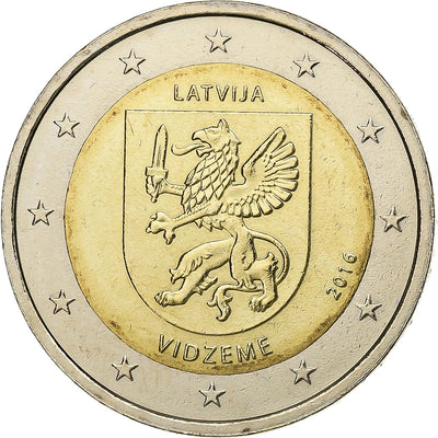 Łotwa, 
            
               2 Euro, 
            
               2016