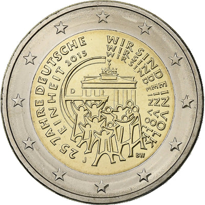 Niemcy, 
            
               2 Euro, 
            
               25 years