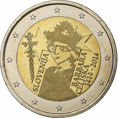 Słowenia, 
            
               2 Euro, 
            
               2014