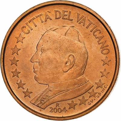 PAŃSTWO WATYKAŃSKIE, 
            
               John Paul II, 
            
               Euro Cent