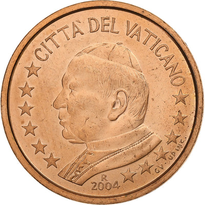 PAŃSTWO WATYKAŃSKIE, 
            
               John Paul II, 
            
               5 Euro Cent