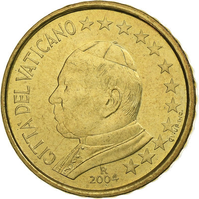 PAŃSTWO WATYKAŃSKIE, 
            
               John Paul II, 
            
               10 Euro Cent