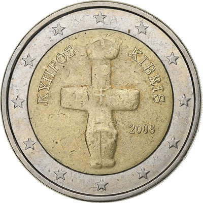 Cypr, 
            
               2 Euro, 
            
               2008