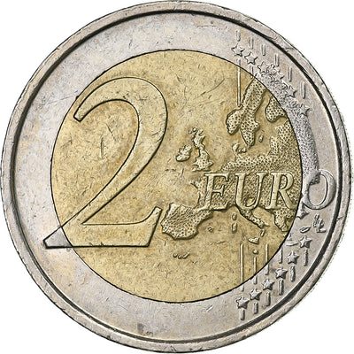 Belgia, 
            
               2 Euro, 
            
               10 ANS DE L'EURO