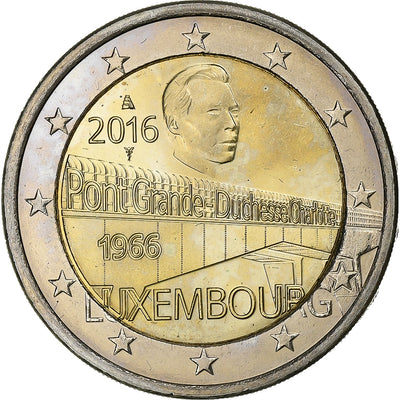 Luksemburg, 
            
               2 Euro, 
            
               2016