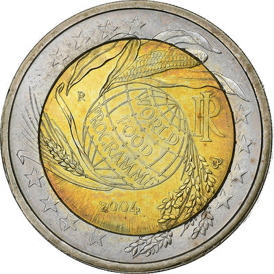 Włochy, 
            
               2 Euro, 
            
               2004