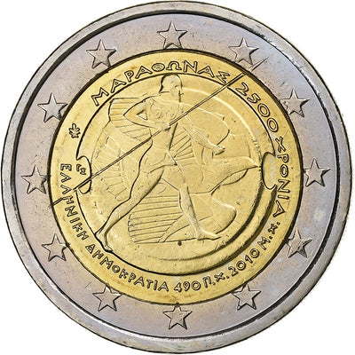 Grecja, 
            
               2 Euro, 
            
               2010