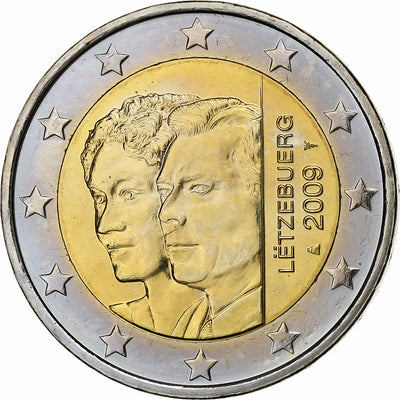 Luksemburg, 
            
               Henri, 
            
               2 Euro