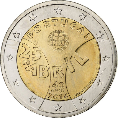 Portugal, 
            
               2 Euro, 
            
               2014