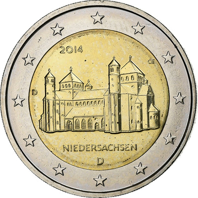 Niemcy, 
            
               2 Euro, 
            
               2014