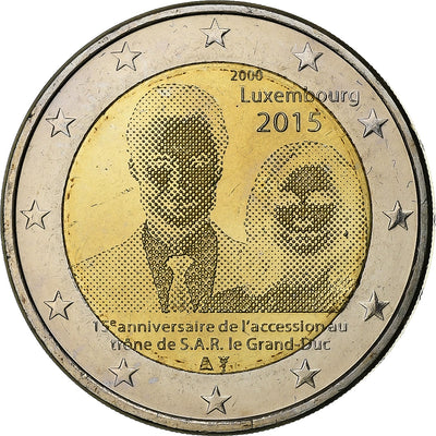 Luksemburg, 
            
               2 Euro, 
            
               2015