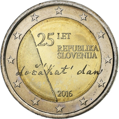 Słowenia, 
            
               2 Euro, 
            
               2016