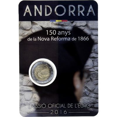 Andorra, 
            
               2 Euro, 
            
               Réforme de 1866