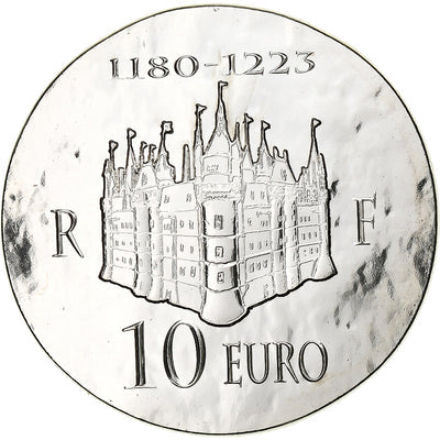 Francja, 
            
               10 Euro, 
            
               Philippe II Auguste