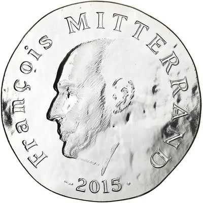 Francja, 
            
               10 Euro, 
            
               François Mitterrand