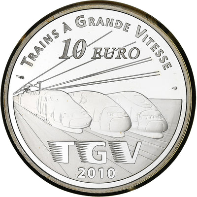 Francja, 
            
               10 Euro, 
            
               gare Lille Europe TGV