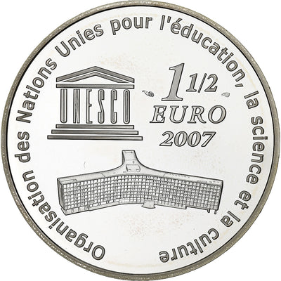 Francja, 
            
               1-1/2 Euro, 
            
               Grande Muraille de Chine