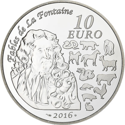 Francja, 
            
               10 Euro, 
            
               Année du Singe