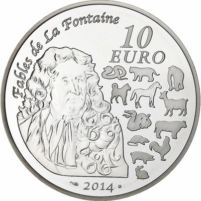 Francja, 
            
               10 Euro, 
            
               Année du Cheval