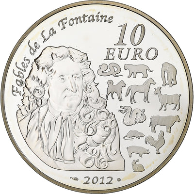 Francja, 
            
               10 Euro, 
            
               Année du Dragon