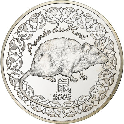 Francja, 
            
               1/4 Euro, 
            
               année du rat