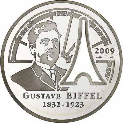 Francja, 
            
               10 Euro, 
            
               Gustave Eiffel