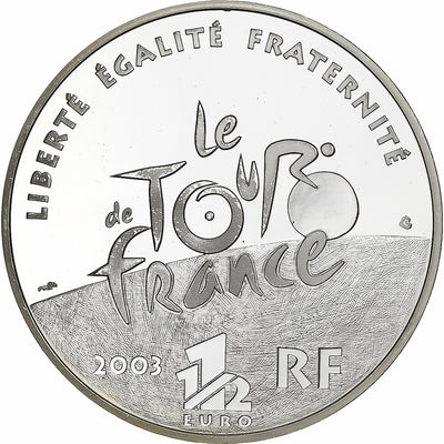 Francja, 
            
               1-1/2 Euro, 
            
               Tour de France