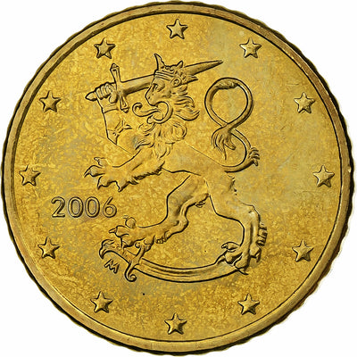 Finlandia, 
            
               50 Euro Cent, 
            
               2006