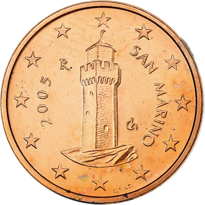 San Marino, 
            
               Euro Cent, 
            
               2005