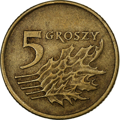 Polska, 
            
               5 Groszy, 
            
               1998