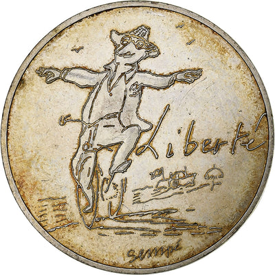 Francja, 
            
               10 Euro, 
            
               Sempé Liberté Été