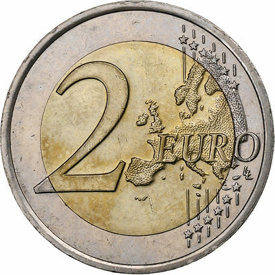 Holandia, 
            
               2 Euro, 
            
               Willem-Alexander 2nd map