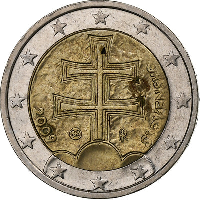 Słowacja, 
            
               2 Euro, 
            
               Double Cross