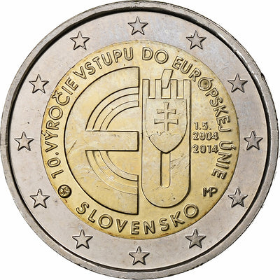 Słowacja, 
            
               2 Euro, 
            
               European Union