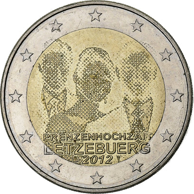 Luksemburg, 
            
               2 Euro, 
            
               Royal Wedding