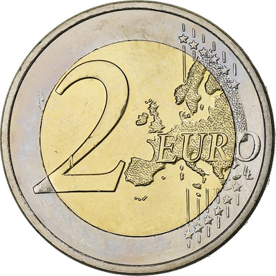 Luksemburg, 
            
               2 Euro, 
            
               Henri I National Anthem