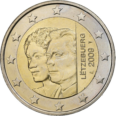 Luksemburg, 
            
               2 Euro, 
            
               Henri I Accession of Charlotte