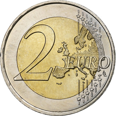 Luksemburg, 
            
               2 Euro, 
            
               Henri I Palais Grand-Ducal