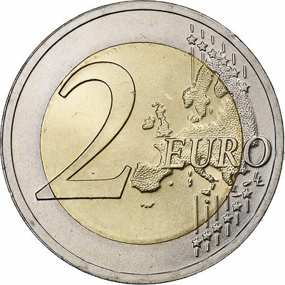 Łotwa, 
            
               2 Euro, 
            
               100th Anniversary of the Baltic States