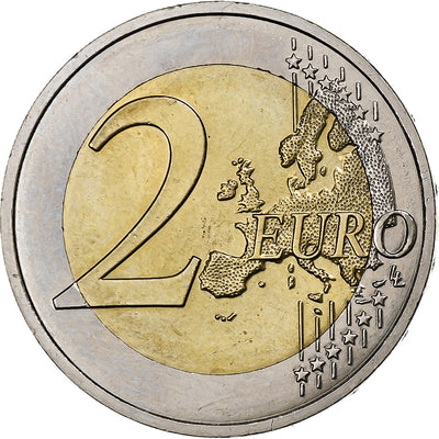 Francja, 
            
               2 Euro, 
            
               Auguste Rodin