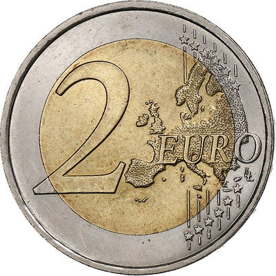 Francja, 
            
               2 Euro, 
            
               Treaty of Rome