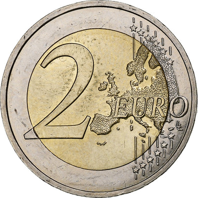 Francja, 
            
               2 Euro, 
            
               Pink ribbon