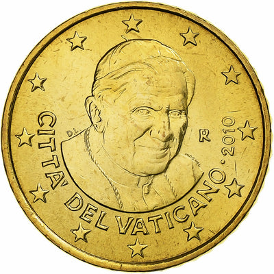 PAŃSTWO WATYKAŃSKIE, 
            
               50 Euro Cent, 
            
               2010